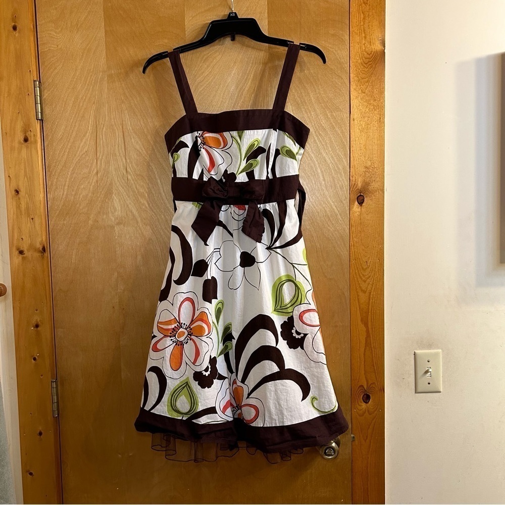 Junior Ruby Rox summer dress with floral Pattern size 7